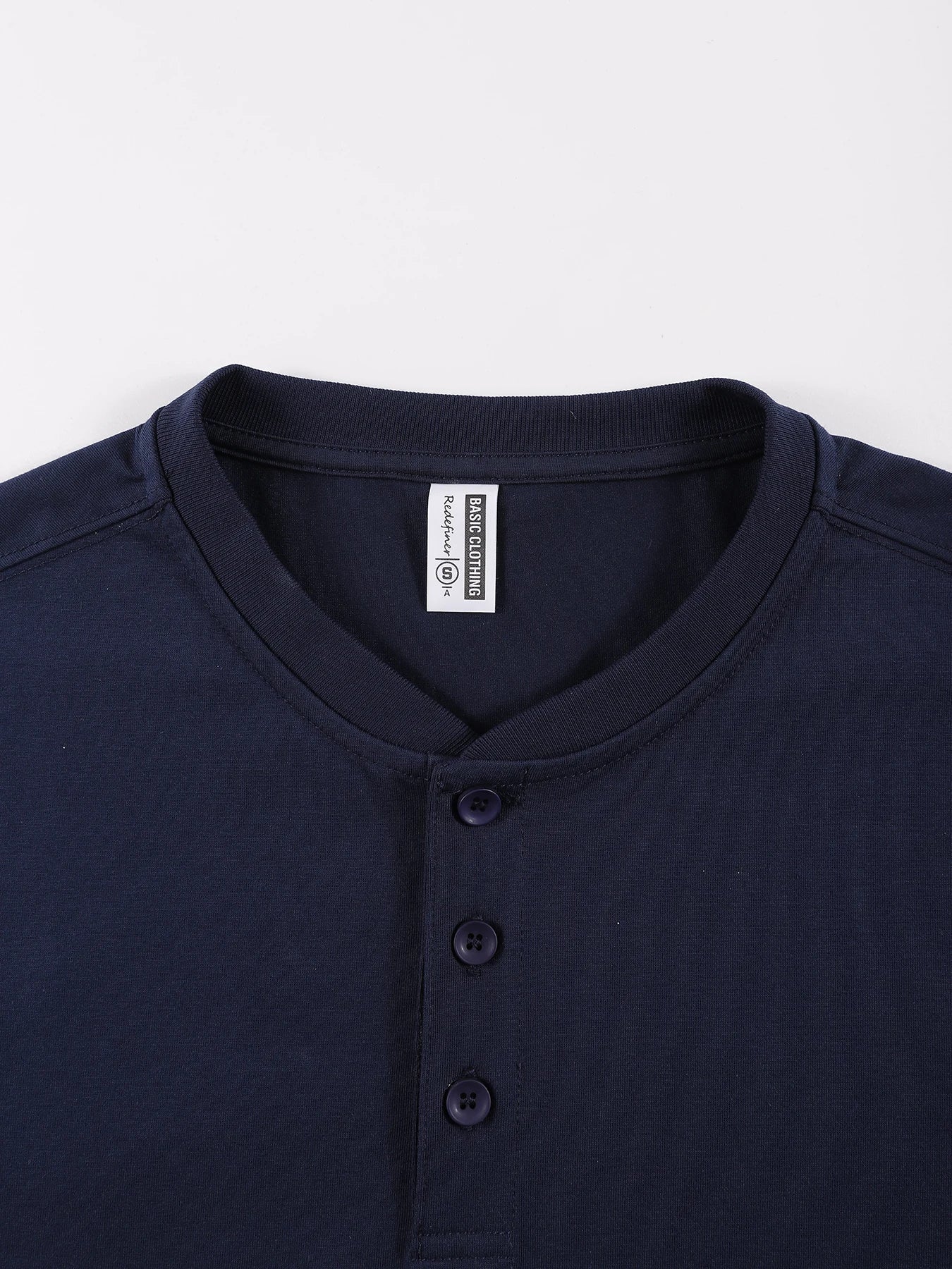 New York Cheerful Prints Mans Henry Shirt Skin-Friendly Autumn Tops Casual Clothes Crew Neck Business Comfortable Clothing