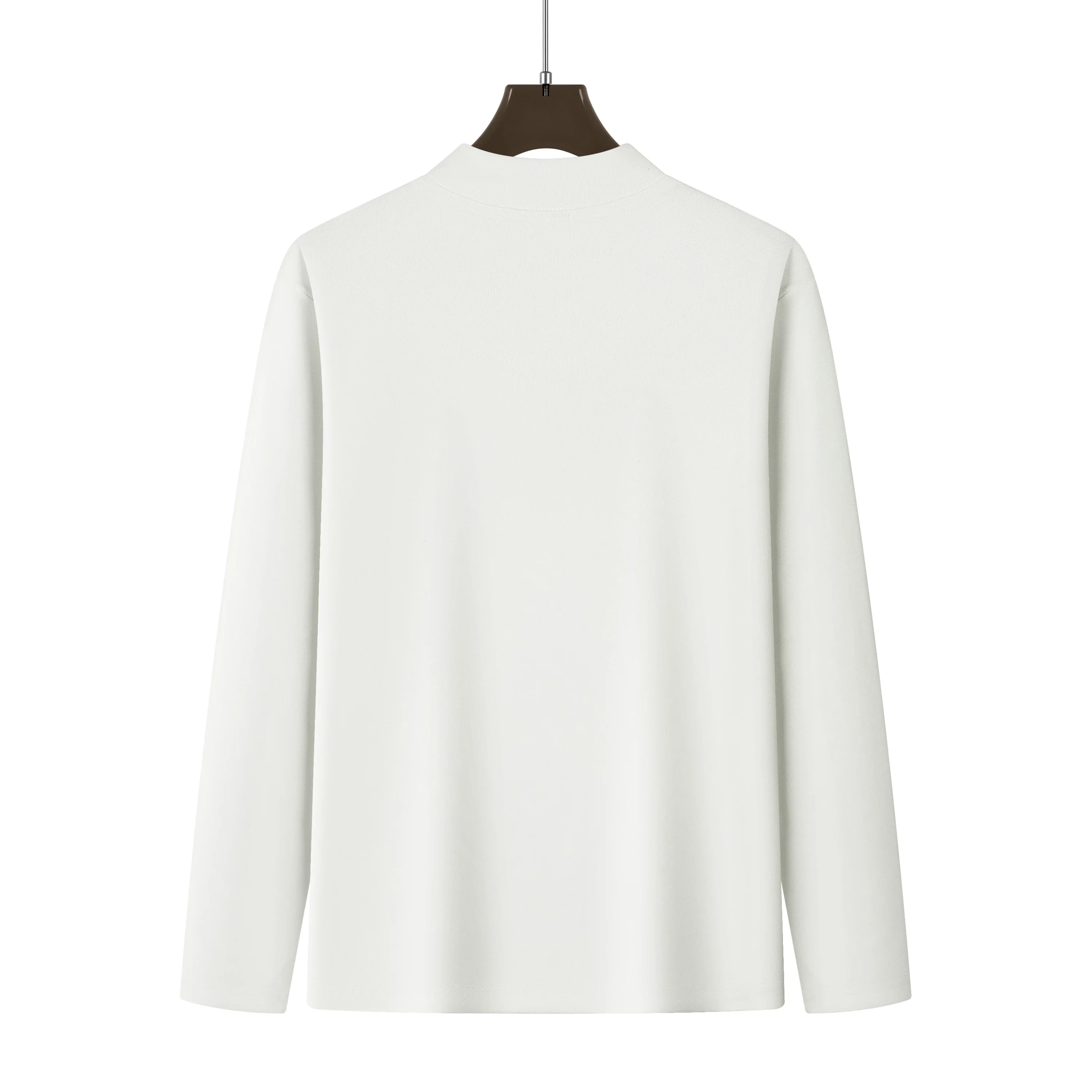 Save Water Drink Beer Print Mens Casual Base Layer Soft Velvet Fleece Long Sleeve Shirt Fit Thicken Pullover Comfy Mock Neck Top