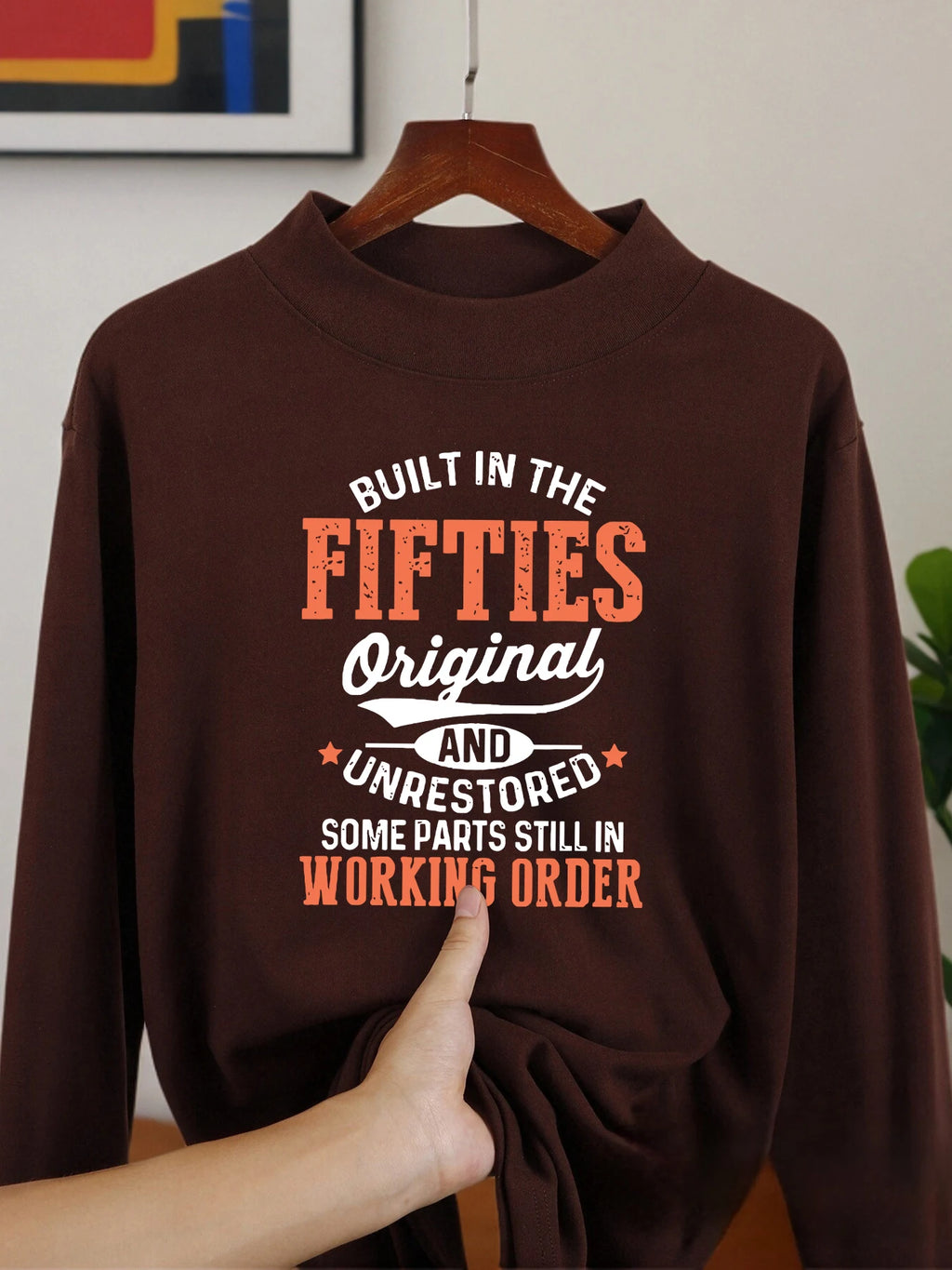 I Am Old, I Am Still Strong Funny Printing Men Long Sleeved Shirt Winter Shirts Autumn Casual Clothing Fashion Thickened Clothes