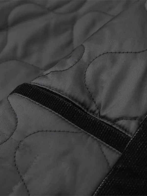 Men's Casual Thiened Jaet with Detachable Fur Collar Splicing Design Busin Gentleman Sle Cotton Blend Fabric Winter ...