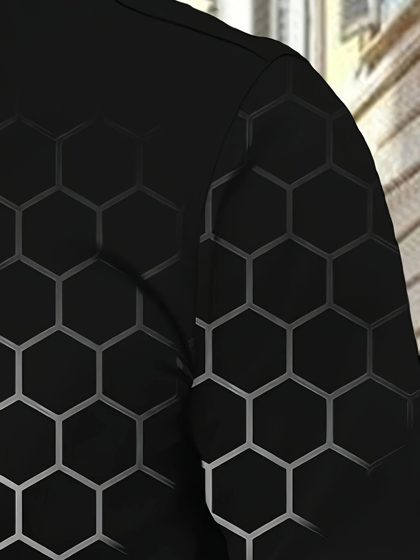 New men's long-sleeved T-shirt for Spring and Autumn 2025 casual roller skating 3D printed street men's wear