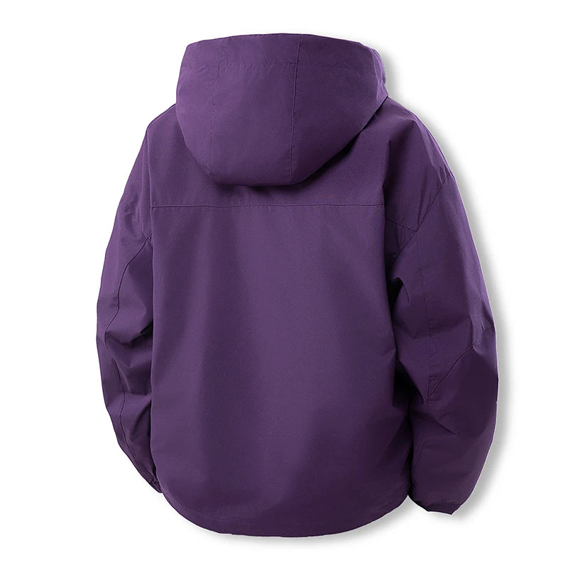 Pop Autumn Men Hiking Waterproof Jackets Men Outdoor Quick Dry Sports Climbing Hooded Coats Men Breathable Windbreaker Jackets 3