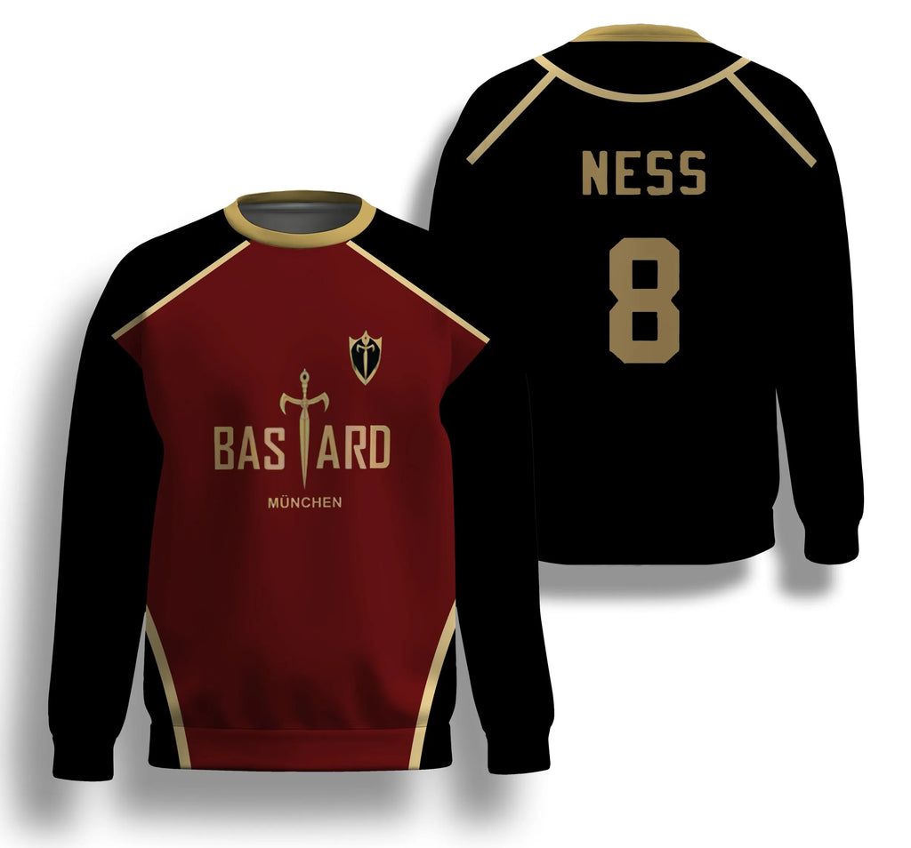 The new men's round-neck hoodie for Spring and Autumn 2025 is a casual sporty and digitally printed streetwear collection