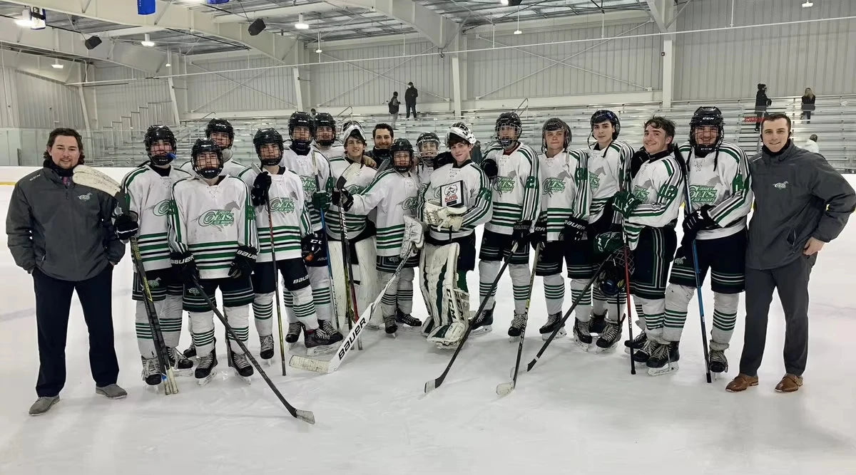 Men's Vintage Ice Hockey Jersey Christmas Series Loose Fit Sports Jacket for Training and Competition Suitable for All Seasons