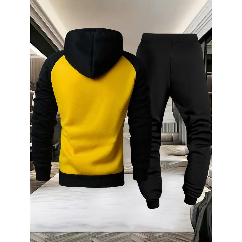 2025 Fashion Men's Casual Sports Raglan Sleeves Sons of Anarchy 3D Printed Hoodie and Pants Two Piece Set