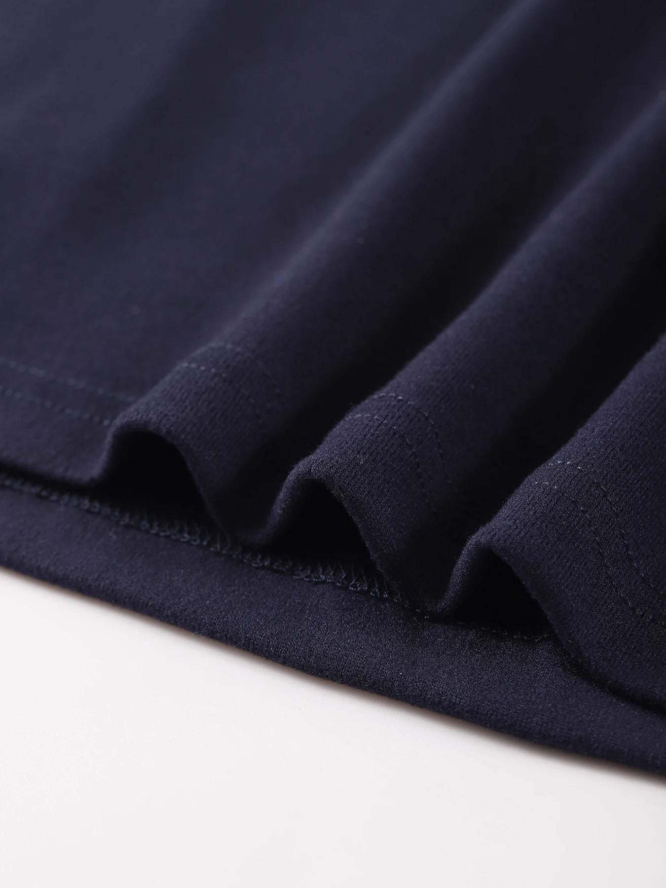 Italia Simple Line Long Sleeved Shirt Half High Collar Warm Base Layer Casual Autumn Shirts Winter Comfortable Thickened Tops