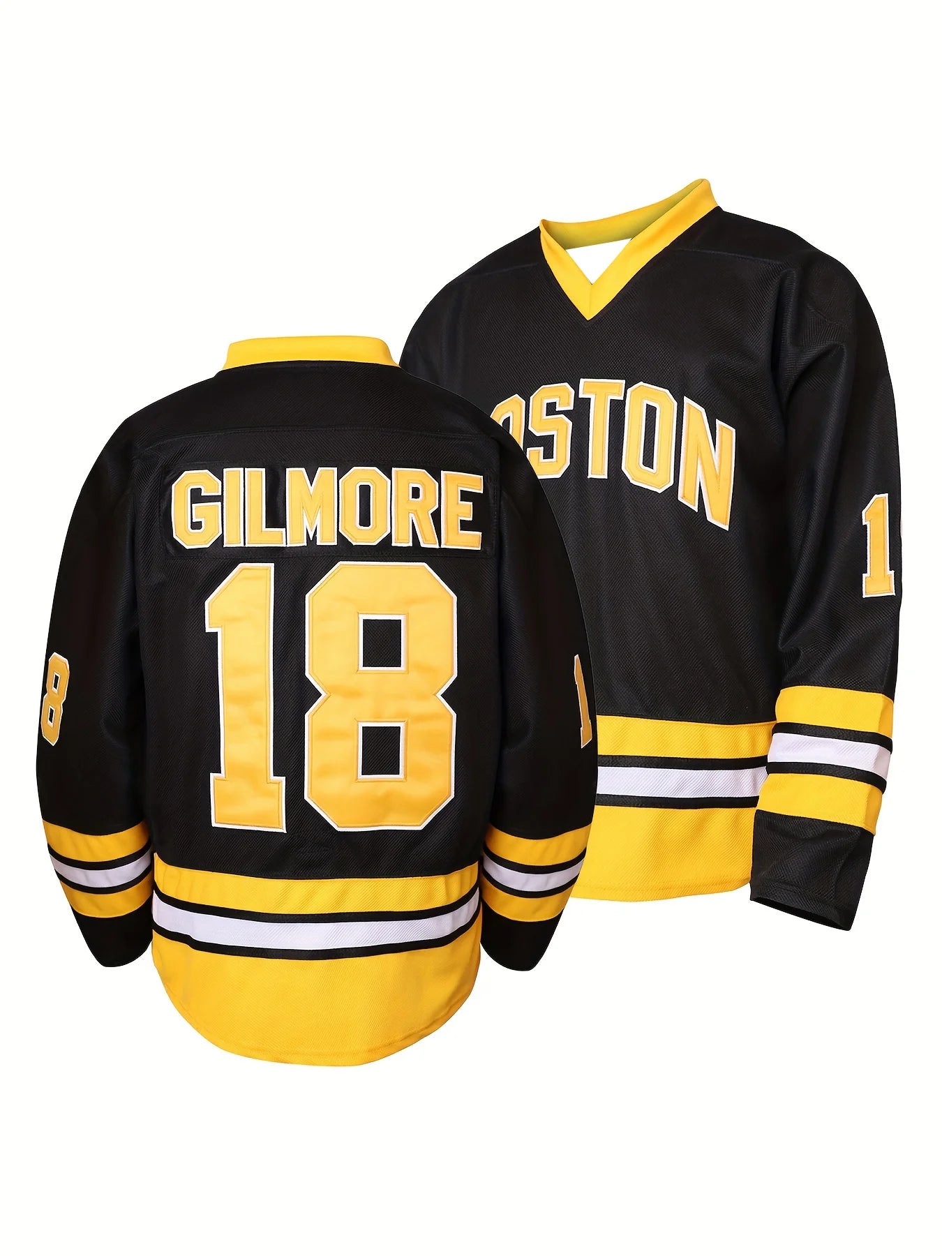 Men's Vintage Ice Hockey Jersey Christmas Series Loose Fit Sports Jacket for Training and Competition Suitable for All Seasons