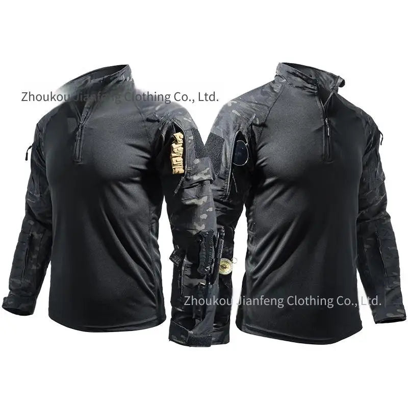 Replica FU Combat Frog Suit Set Stretch Breathable Outdoor Tactical Training Camouflage Uniform